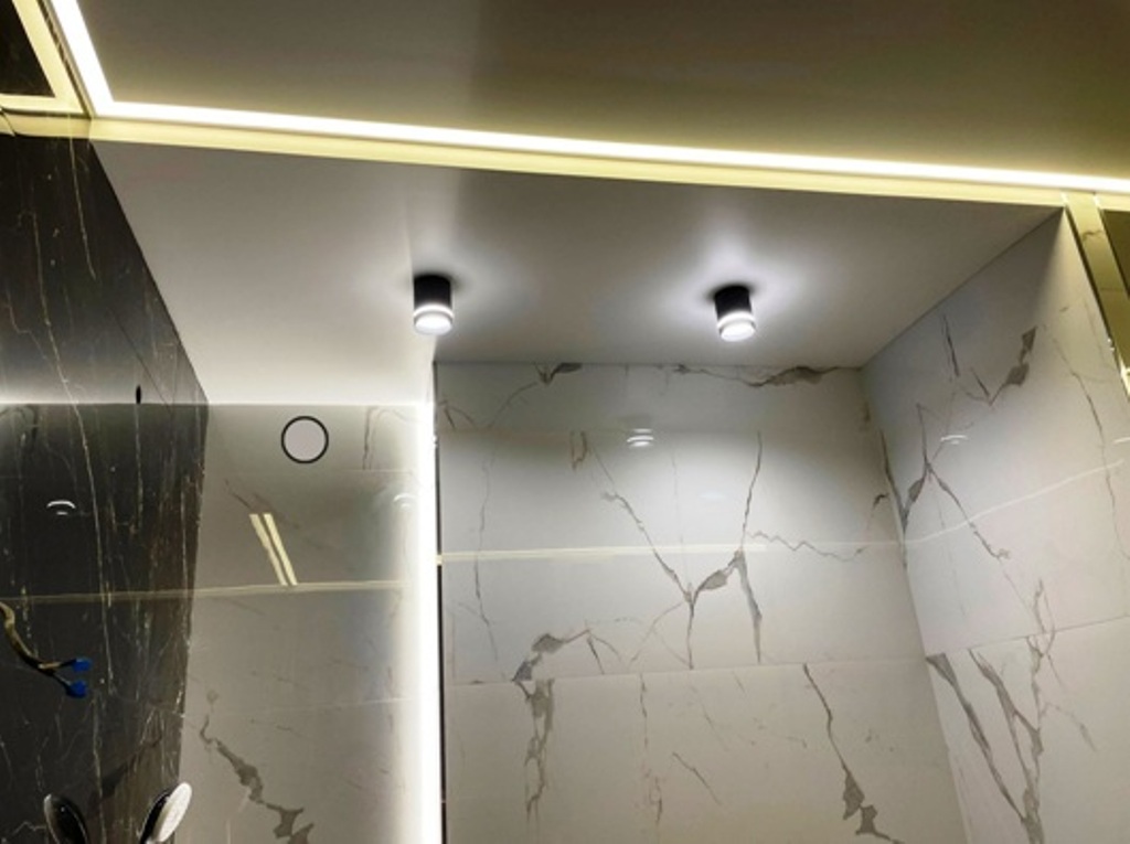 Теневой магнитный диффузор для натяжных потолков 150 мм