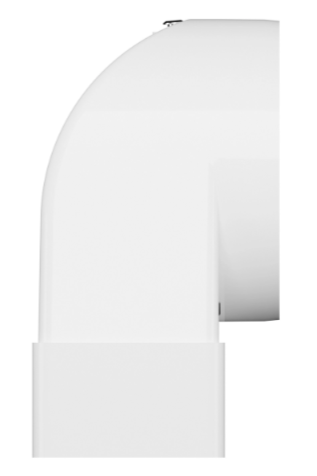 Решетка вентиляционная теневая 120х60мм ERA 612SH10 сетка разъемная на магнитах D100